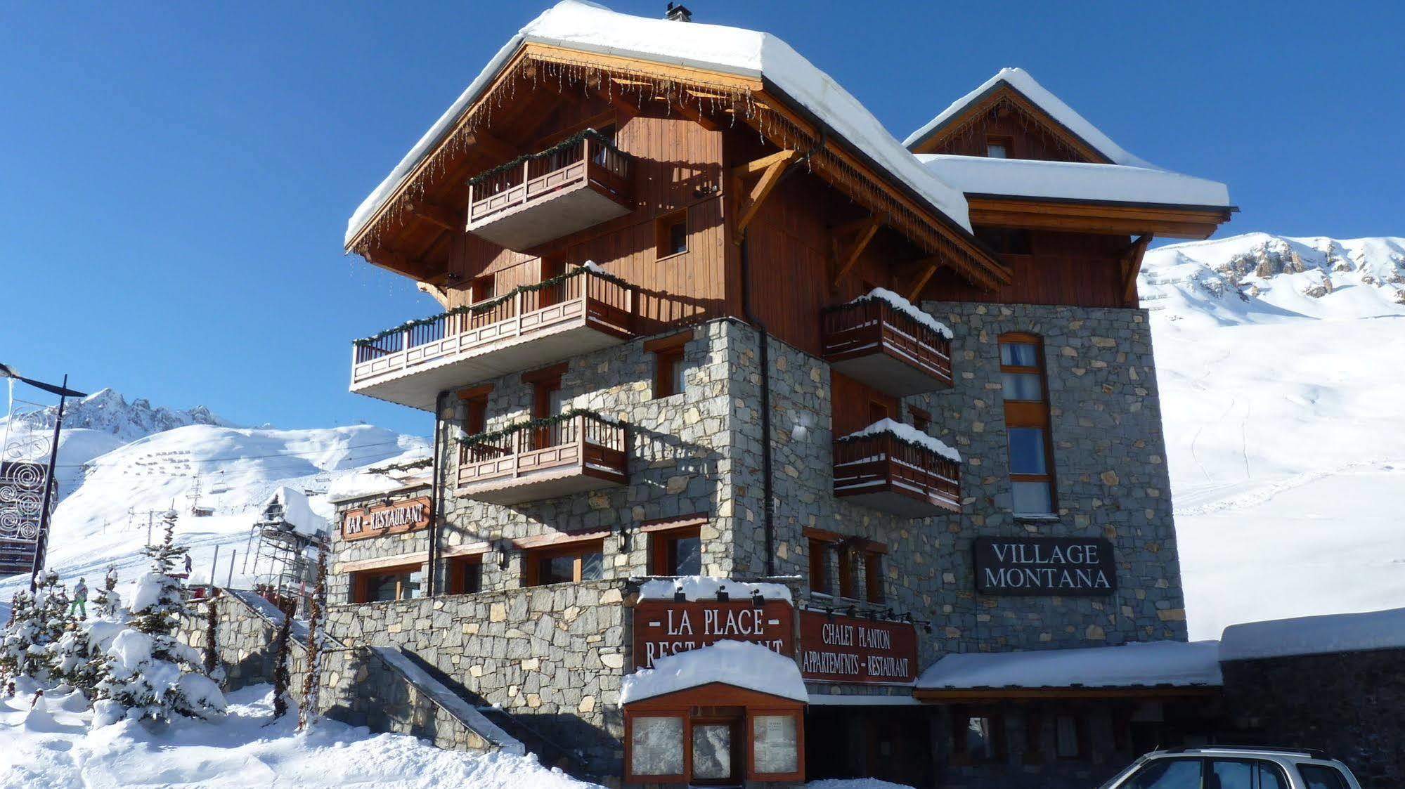 Chalets Montana Planton Tignes Buitenkant foto